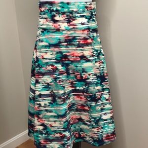 LuLaRoe M Azure skirt tie dye NWTs